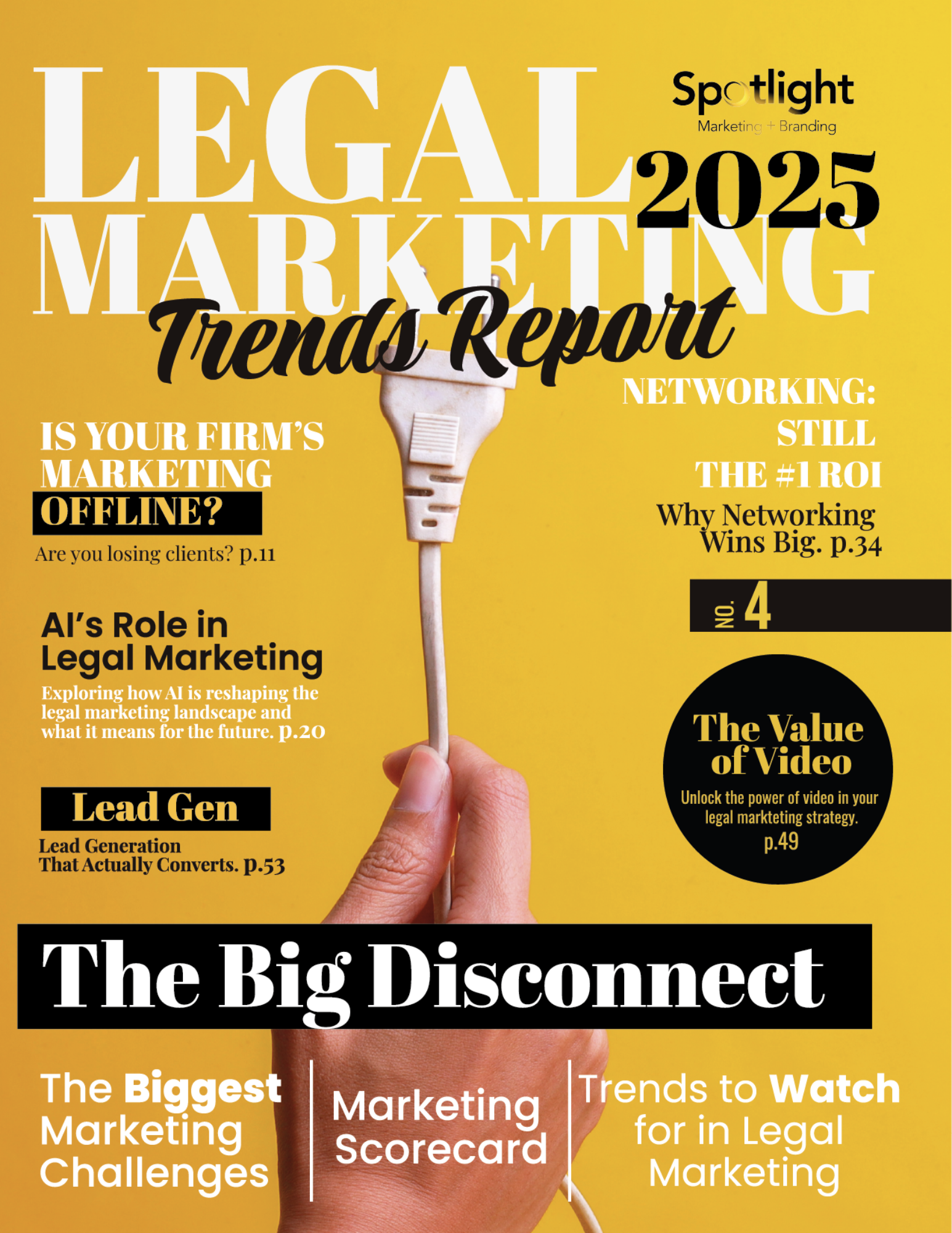 Legal Marketing Trends Report 2025 cover