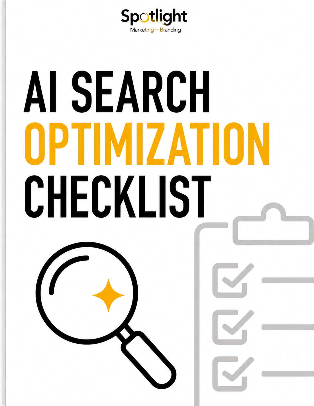 AI Search Optimization Checklist cover