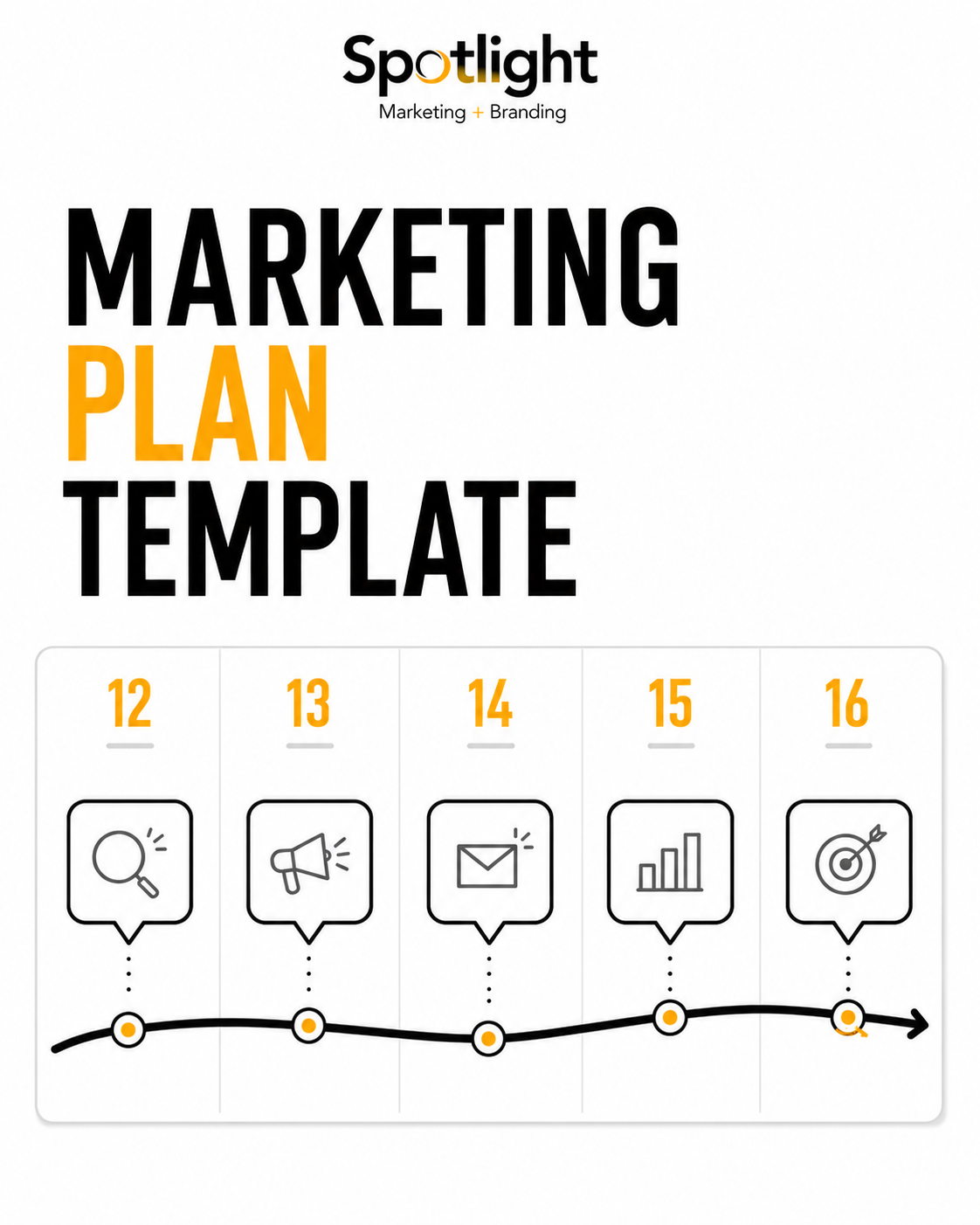 Marketing Plan Template cover